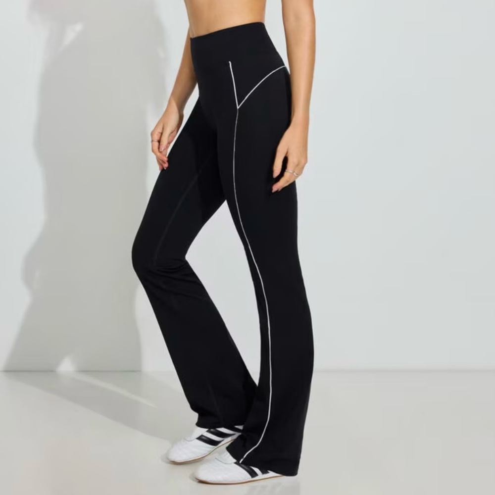 SoftActive Flare Leggings With Piping
